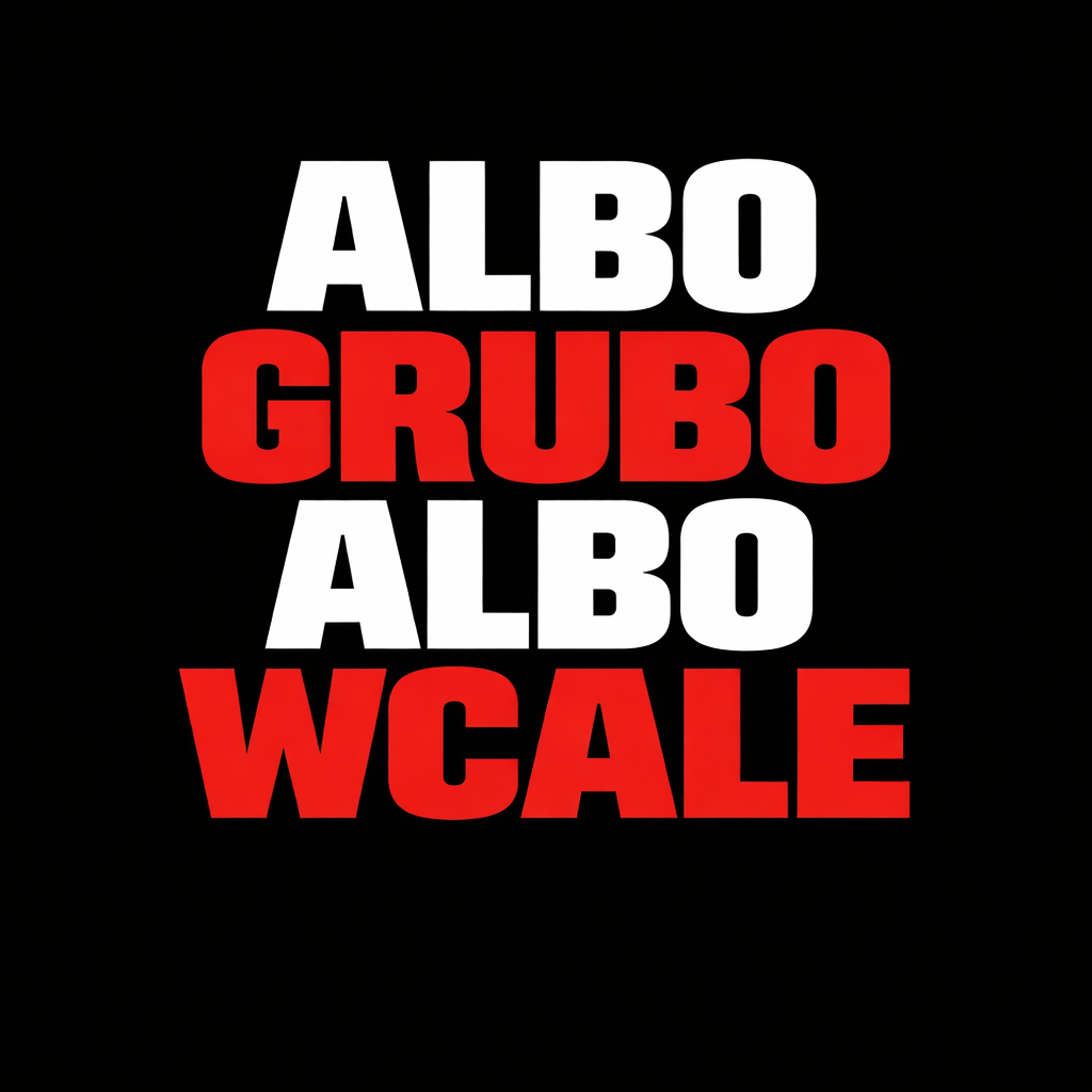 Logo akcji Albo grubo albo wcale